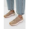 Dámske khaki mokasíny z ekologického zamszu a látky, kód N203
