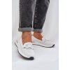 Dámské Kožené Mokasíny Na Platformě S.Barski LR51-556 Bílé (Veľkosť 39)