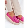Dámské Mokasíny Z Semiše Na Platformě Vinceza 79535 Fuchsie (Veľkosť 36)