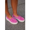 Dámské Mokasíny Z Semiše Na Platformě Vinceza 79535 Fuchsie (Veľkosť 36)