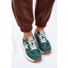 Dámské Sportovní Boty Z Semiše Na Platformě 66720 Zelené Vinceza (Veľkosť 40)