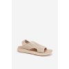 Dámske športové sandále Cesys, béžové, textilné, kód A1025 D.BEIGE