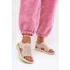 Dámske športové sandále Cesys, béžové, textilné, kód A1025 D.BEIGE