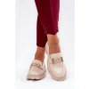 Dámske mokasíny z eko kože Beige Lomnela (Veľkosť 38)