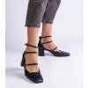 Dámske lodičky čierne - kód G10058