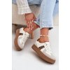 Dámské Sneakersy Na Platformě Leopardí Béžové Lincidi (Veľkosť 37)