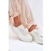 Dámske tenisky na platforme z eco kože big star rr274a295 biele / (Veľkosť 36)