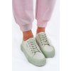 Dámské z textiluní tenisky Big Star RR274408 zelené (Veľkosť 40)