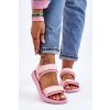 Dámske športové Sandále big star ll274729 ružové / LL274729 RÓŻ (Veľkosť 36)