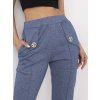Dámske Nohavice farba Tmavo-modrá kód DHJ-SP-20518.12