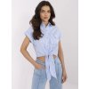 Dámske Košeľa farba Bielo-svetlomodrá kód NM-BZ-KA-01147.62P