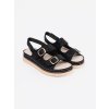 Čierne dámske sandále na platforme Goodin kod CCC -1- GD-FL1273B (Veľkosť 37)