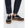 Dámske čierne mokasíny z eko semišu a eko kože, šnúrované, casual, mestský štýl, LT33-38