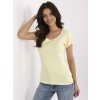 Dámske jednofarebné farba žltá kód RV-TS-A557.66P