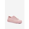 Dámské z textiluní tenisky Big Star RR274404 Růžové (Veľkosť 37)