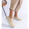 Dámske hnedé tenisky kód GM 822 BEIGE