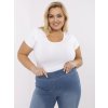 Dámske plus size farba biela kód RV-TS-A556.03