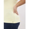 Dámske plus size farba svetlo-žltá kód RV-TS-A556.03