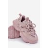 Detské tenisky na platforme ružové hanomess / G1810P PINK (Veľkosť 32)
