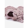 Detské tenisky na platforme ružové hanomess / G1810P PINK (Veľkosť 32)