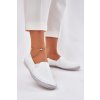 Biele dámske kožené baleríny Maciejka s rovnou podrážkou, kód produktu T3512-11/00-0 BIAŁE LICO
