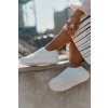 Dámské Tenisky S Krajkou Lee Cooper LCW-25-31-3438L Bílé (Veľkosť 39)