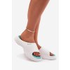 Pěnové Dámské papuče Big Star RR274A586 Bílé (Veľkosť 36)