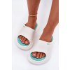 Pěnové Dámské papuče Big Star RR274A586 Bílé (Veľkosť 36)