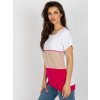 Dámska blúzka na bežný deň fuksiovo-ružová RV-BZ-8712.26X