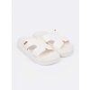 Biele dámske šľapky na platforme Seastar kod CCC -1- CK326P-W (Veľkosť 36)
