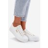 Dámské Tenisky Na Platformě Lee Cooper LCW-25-02-3289 Bílé (Veľkosť 40)