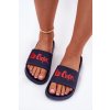Dámské papuče Lee Cooper LCW-25-07-3524L Modré (Veľkosť 39)