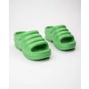 Dámske zelené gumové sandále SERENA, casual, letné, kód produktu 555555