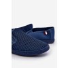 Mužské prodyšné tenisky plátěné boty tmavě modré Koboru (Veľkosť 41)
