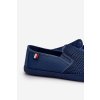 Mužské prodyšné tenisky plátěné boty tmavě modré Koboru (Veľkosť 41)