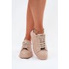 Dámske tenisky z eco kože big star rr274259 béžove / (Veľkosť 37)