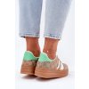 Nízké Sneakersy Na Platformě Khaki Ovivene (Veľkosť 36)