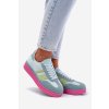 Nízké Sneakersy Na Platformě Modré Ovivene (Veľkosť 36)