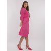 Dámske fuksiovo-ružove šaty košeľové kód produktu MI-SK-91166.73