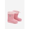 Dětské gumové boty s podšívkou růžové Odirisse (Veľkosť 25)