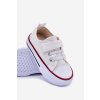 Dětské Tenisky Na Suchý Zip Bílé Obidana (Veľkosť 19)