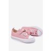 Dětské Tenisky Na Suchý Zip Růžové Obidana (Veľkosť 27)