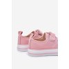 Dětské Tenisky Na Suchý Zip Růžové Obidana (Veľkosť 27)