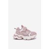Detské tenisky na silné podrážce ružové lianees / G1800P/G1801P PINK (Veľkosť 26)