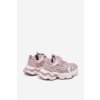 Detské tenisky na silné podrážce ružové lianees / G1800P/G1801P PINK (Veľkosť 26)