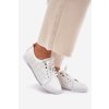 Kožené Polobotky Dámské S.Barski LR51-587 Bílé (Veľkosť 36)