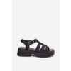 Dámske Sandále vůňové zaxy rr285117 čierne / (Veľkosť 35.5)