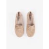 Béžové dámske mokasíny na platforme Goodin kod CCC -1- GD-FL6076BE (Veľkosť 40)