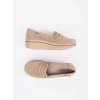 Béžové dámske mokasíny na platforme Goodin kod CCC -1- GD-FL6076BE (Veľkosť 40)