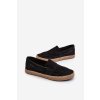 z eko semišuové Espadrily Pánské Big Star NN174046 Černé (Veľkosť 43)